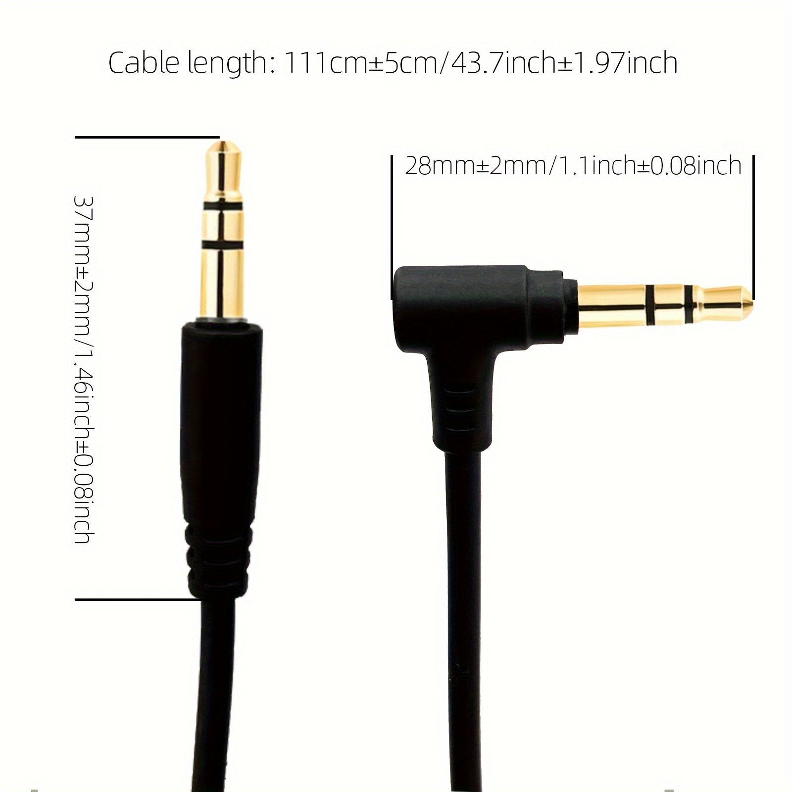 AUX Audio Extension Cable 3.5mm Male to Female - Image 2