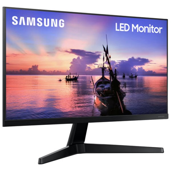 Samsung 22" FHD 75Hz 5ms GTG IPS LED FreeSync Monitor (LF22T350FHNXZA) - Dark Blue Grey - Image 2