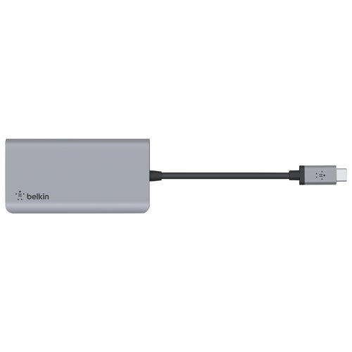 Belkin CONNECT 4-in-1 USB-C Hub with Power Delivery (AVC006BTSGY) - Image 3