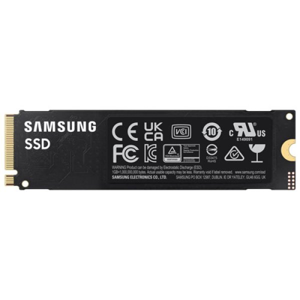 Samsung 990 EVO 1TB NVMe PCI-e Internal Solid State Drive (MZ-V9E1T0B/AM) - English - Black/Red - Image 2