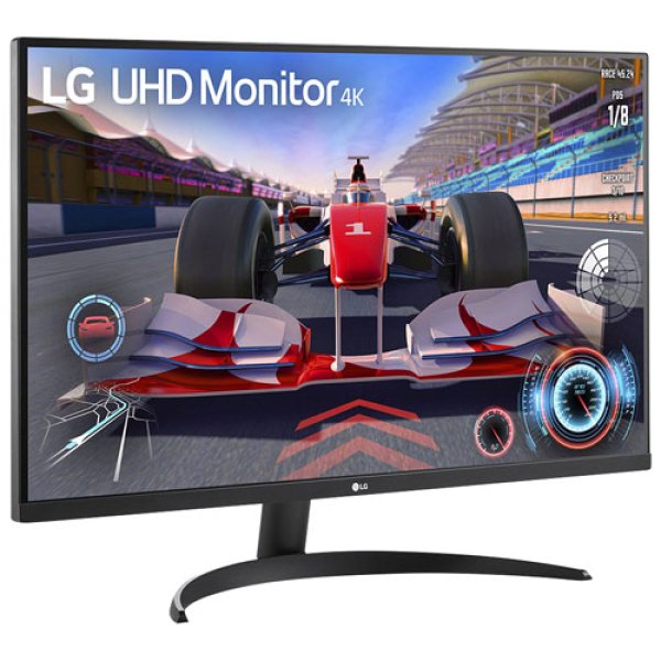 LG UltraFine 31.5" 4K Ultra HD 60Hz 4ms GTG VA LED Monitor (32UR500K-B) - Black - Image 2