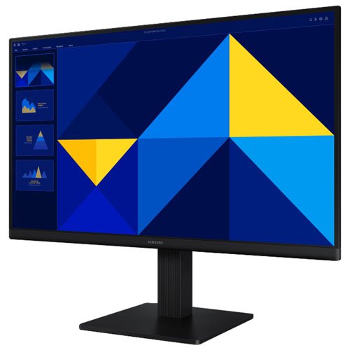 Samsung Essential S3 24" FHD 100Hz 5ms GTG IPS LED Monitor (LS24D300GANXZA) - Black - Image 3
