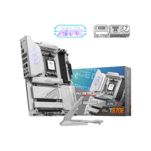 MSI MPG X870E Edge TI WiFi Gaming Motherboard (AMD Ryzen 7000 Series Processors, AM5, DDR5, PCIe 4.0, M.2, SATA 6Gb/s, USB 3.2 Gen 2, HDMI/DP, Wi-Fi 6E, ATX)
