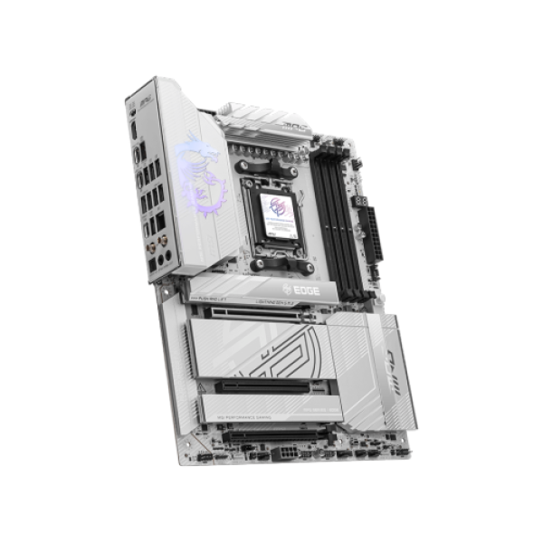 MSI MPG X870E Edge TI WiFi Gaming Motherboard (AMD Ryzen 7000 Series Processors, AM5, DDR5, PCIe 4.0, M.2, SATA 6Gb/s, USB 3.2 Gen 2, HDMI/DP, Wi-Fi 6E, ATX) - Image 3