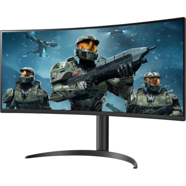 Open Box - LG 34WP60C-B 34" 21:9 Curved UltraWide QHD (3440 x 1440) HDR 10 160Hz 1ms Gaming Monitor with Tilt Adjustable Stand, AMD FreeSync Premium - Image 3